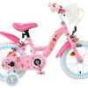 Magic Royals Kinderfahrrad - Mädchen - 14 Zoll - Rosa - Zwei Handbremsen