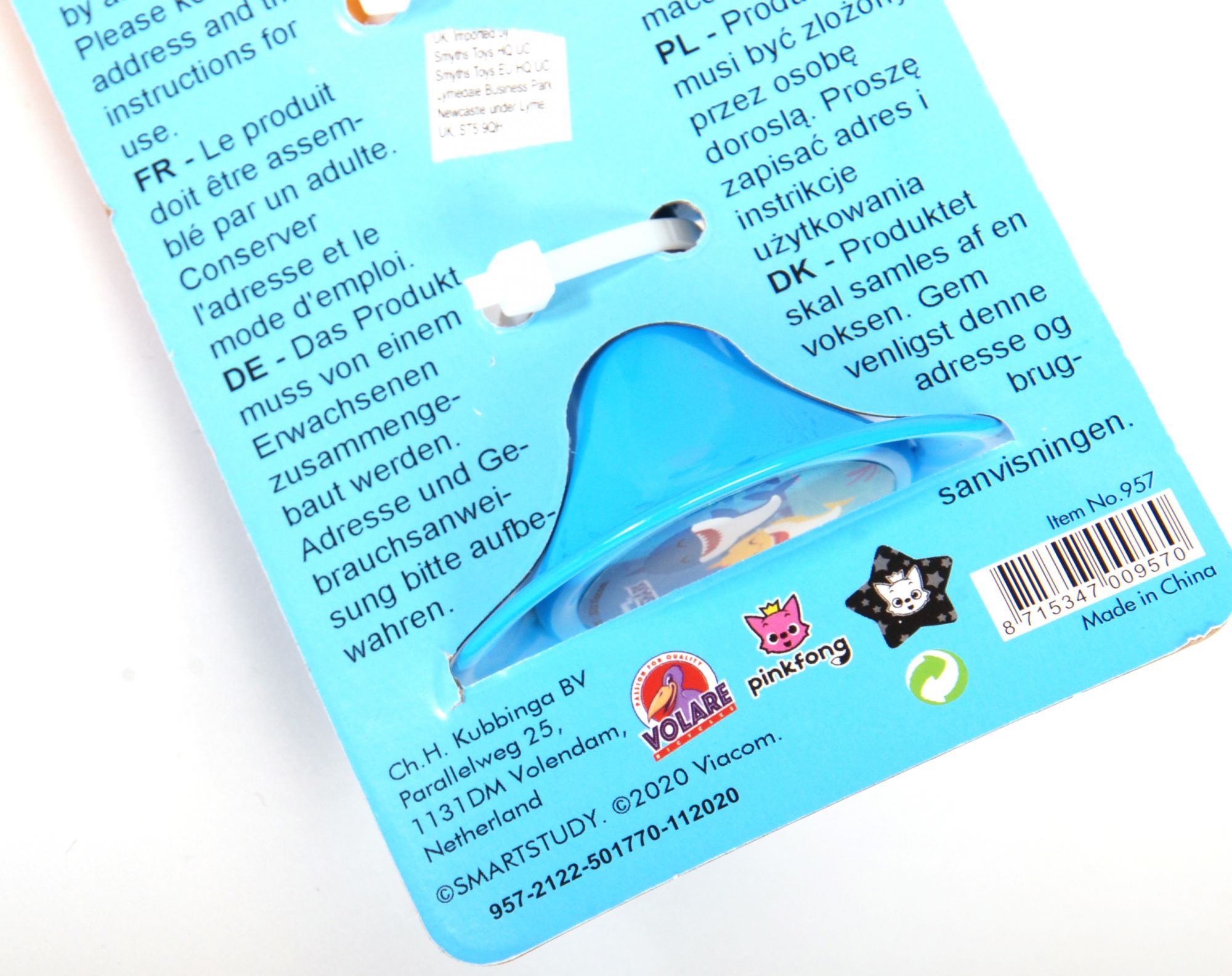 Ocean Fahrradhupe – Kinder – Blau 3