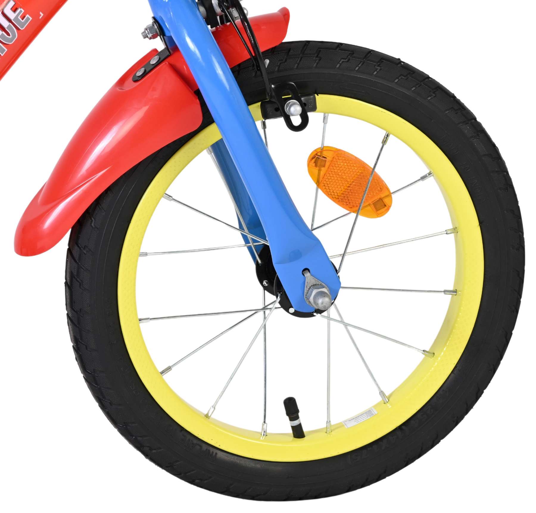 Paw Patrol Kinderfahrrad - Jungen - 14 Zoll - Zwei Handbremsen 3