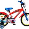 Paw Patrol Kinderfahrrad - Jungen - 16 Zoll - Rot - Zwei Handbremsen