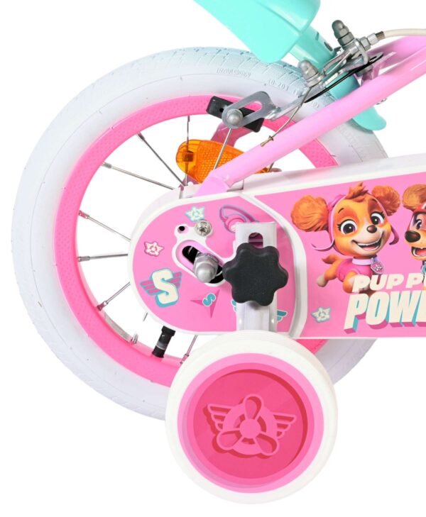 Paw Patrol Kinderfahrrad - Mädchen - 12 Zoll - Rosa - Zwei Handbremsen