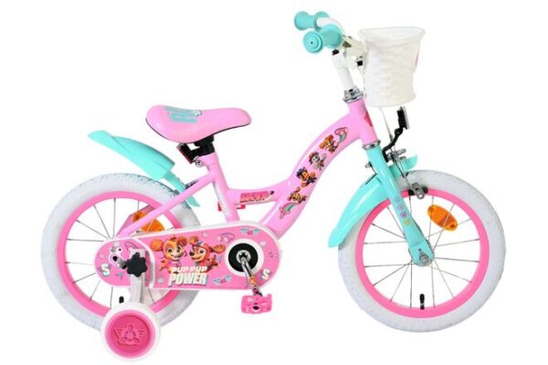 Paw Patrol Kinderfahrrad – Mädchen – 14 Zoll – Rosa