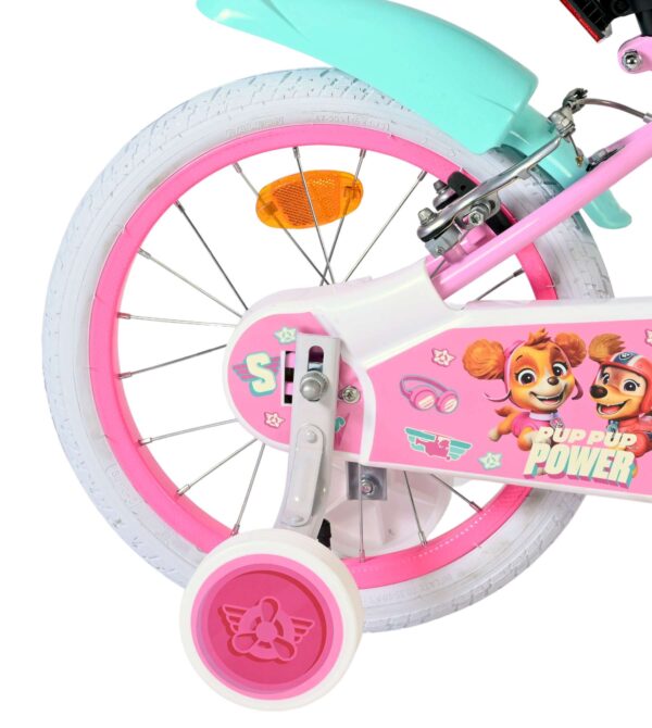 Paw Patrol Kinderfahrrad - Mädchen - 16 Zoll - Rosa - Zwei Handbremsen