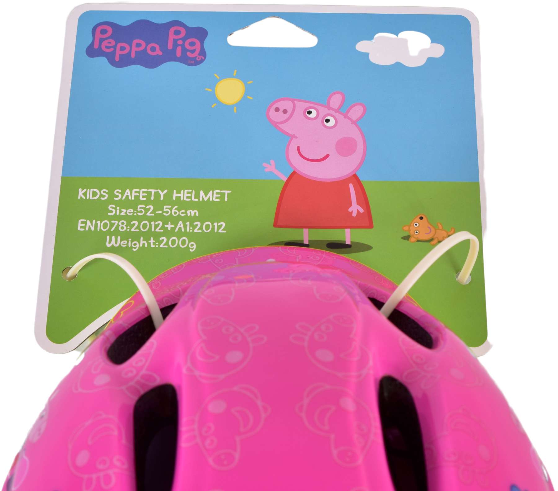 Peppa Pig Fahrradhelm – Rosa – 51–55 cm 6