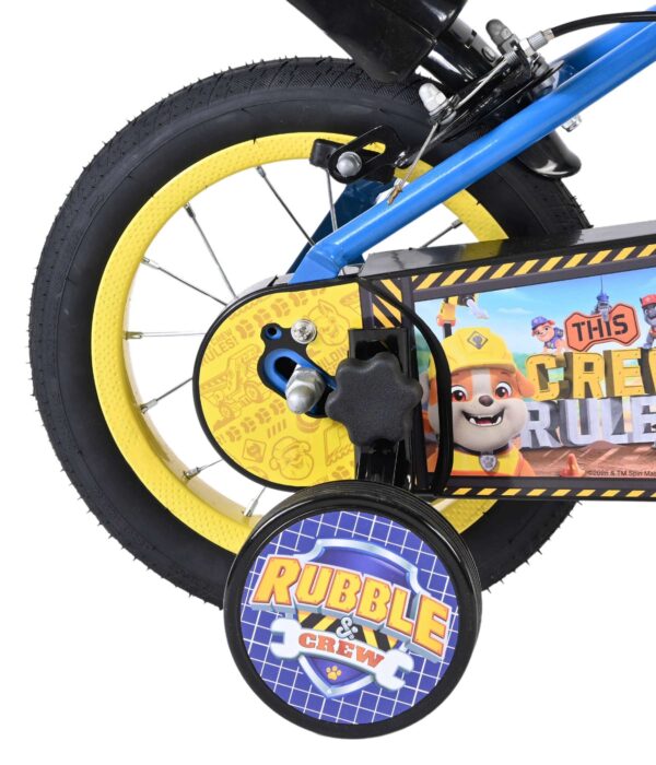 Rubble & Crew - Kinderfahrrad - Jungen - 12 Zoll - Blau - Zwei Handbremsen