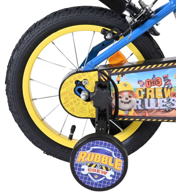 Rubble & Crew Kinderfahrrad - Jungen - 14 Zoll - Blau - Zwei Handbremsen