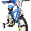 Rubble & Crew Kinderfahrrad - Jungen - 14 Zoll - Blau - Zwei Handbremsen
