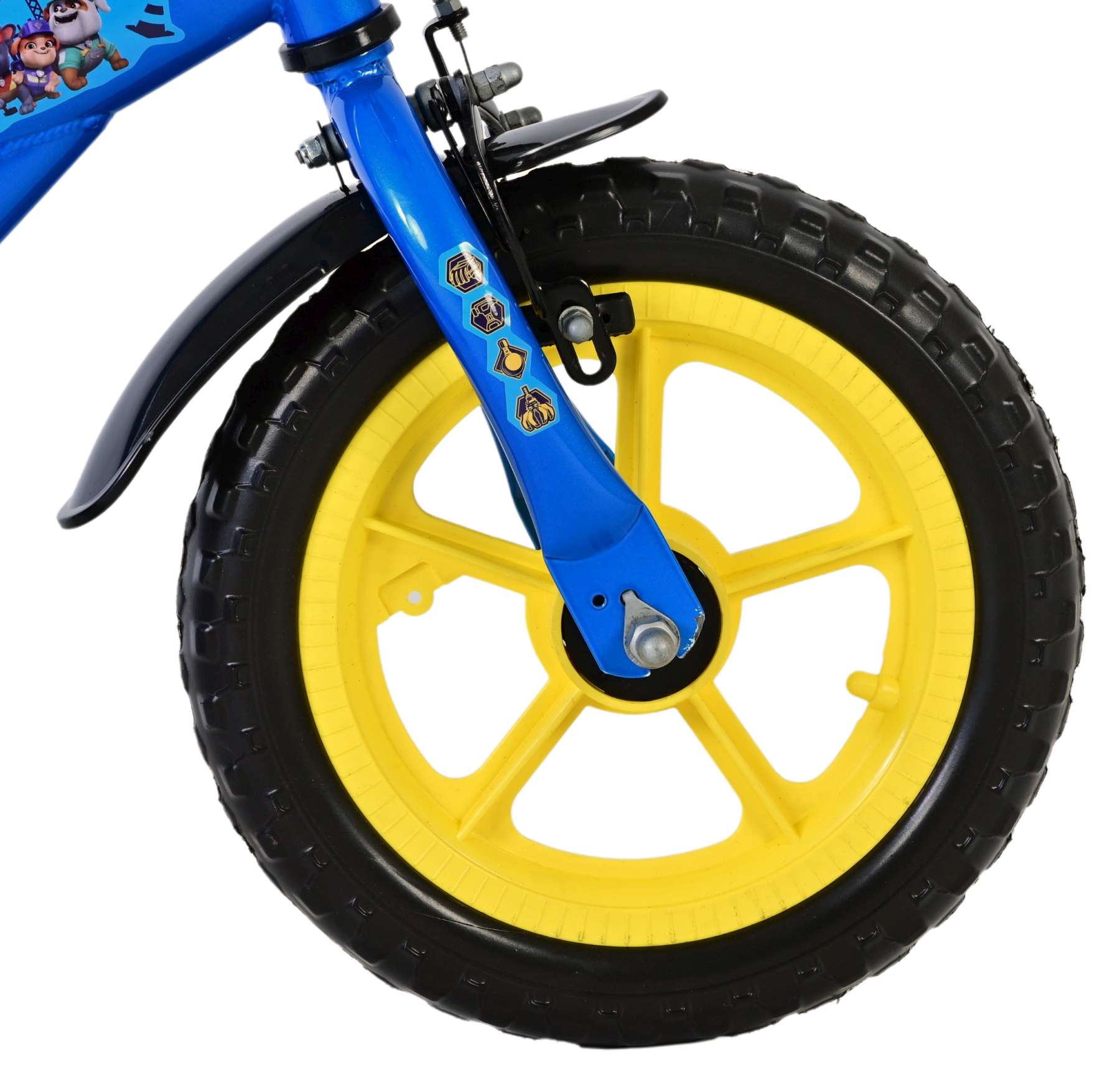 Rubble & Crew Kinderfahrrad – Jungen – Mag-Felgen – 12 Zoll – Blau