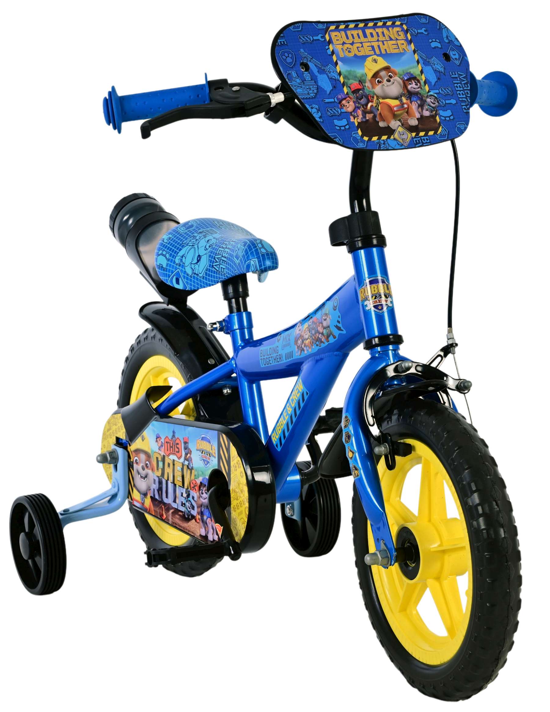 Rubble & Crew Kinderfahrrad – Jungen – Mag-Felgen – 12 Zoll – Blau