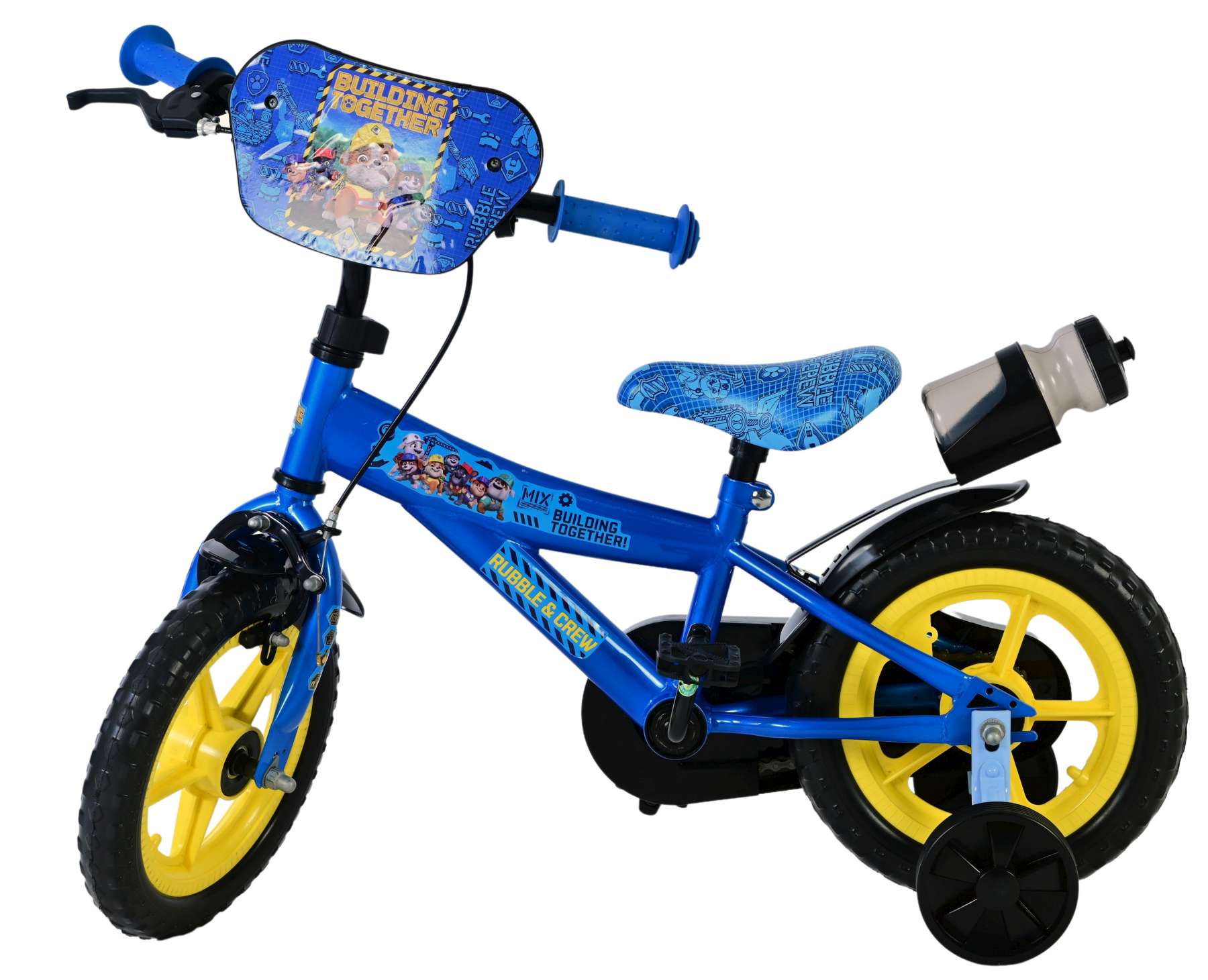 Rubble & Crew Kinderfahrrad – Jungen – Mag-Felgen – 12 Zoll – Blau