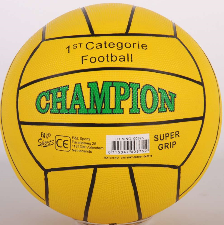 Street Football Champion – Gummi – Größe 5 – 380–420 Gramm – verschiedene Farben – sortiert 4