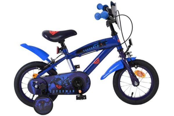 Superman Kinderfahrrad - Jungen - 12 Zoll - Zwei Handbremsen