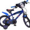 Superman Kinderfahrrad - Jungen - 14 Zoll - Blau - Zwei Handbremsen