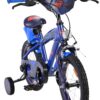 Superman Kinderfahrrad - Jungen - 14 Zoll - Blau - Zwei Handbremsen