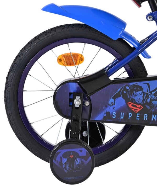 Superman Kinderfahrrad - Jungen - 16 Zoll - Blau