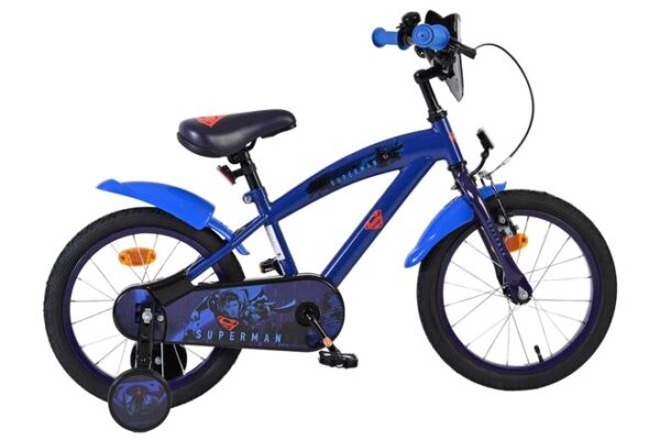 Superman Kinderfahrrad - Jungen - 16 Zoll - Blau