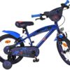 Superman Kinderfahrrad - Jungen - 16 Zoll - Blau - Zwei Handbremsen 10