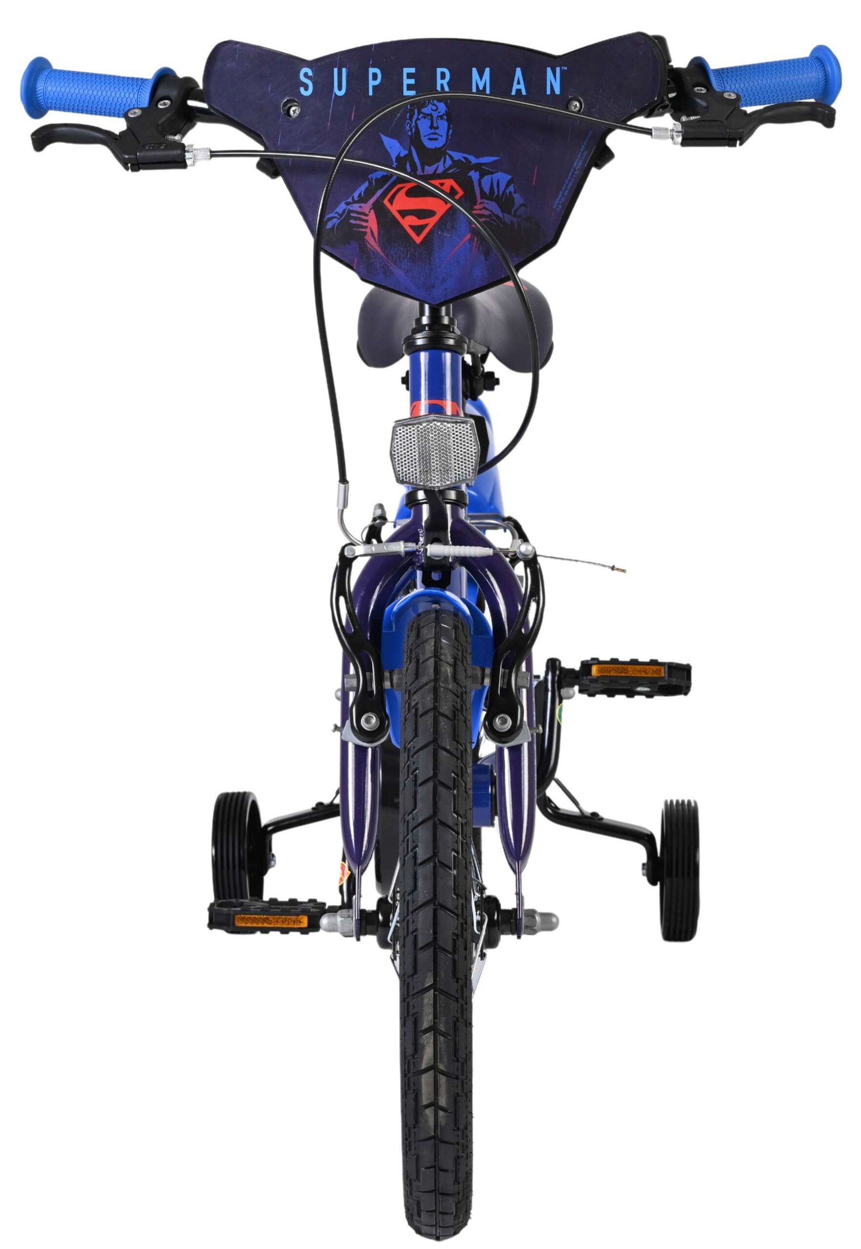 Superman Kinderfahrrad - Jungen - 16 Zoll - Blau - Zwei Handbremsen 6