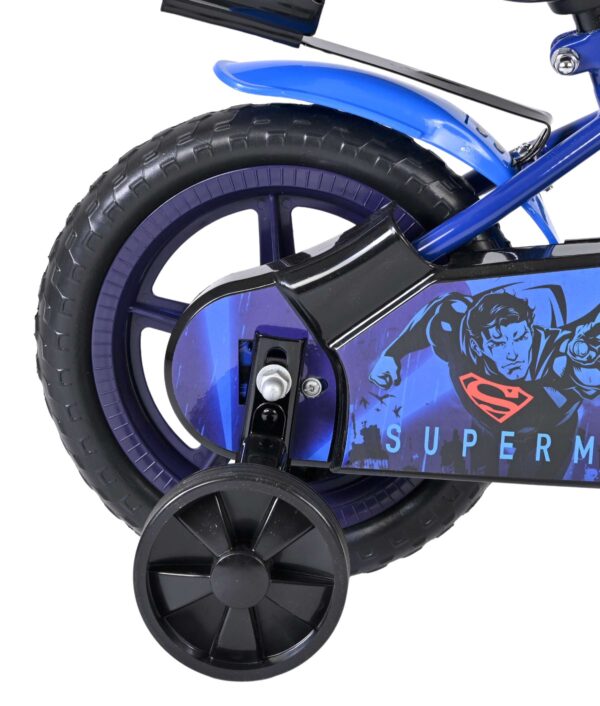 Superman Kinderfahrrad – Jungen – Mag-Felgen – 12 Zoll – Blau