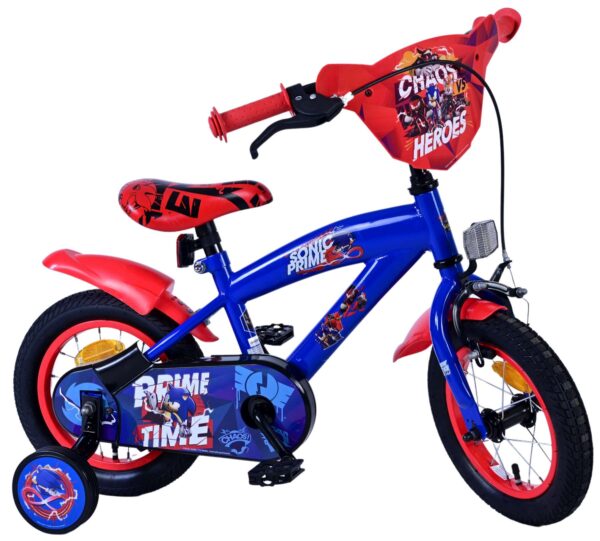 Turbo Crew Kinderfahrrad - Jungen - 12 Zoll - Blau Rot