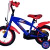 Turbo Crew Kinderfahrrad - Jungen - 12 Zoll - Blau Rot