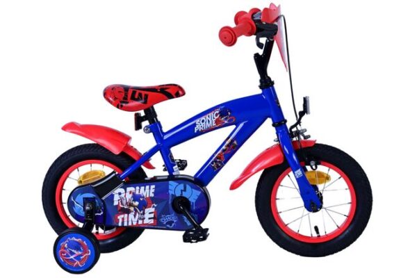 Turbo Crew Kinderfahrrad - Jungen - 12 Zoll - Blau Rot