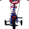 Turbo Crew Kinderfahrrad - Jungen - 12 Zoll - Blau/Rot - Zwei Handbremsen