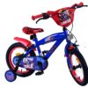 Turbo Crew Kinderfahrrad - Jungen - 14 Zoll - Blau/Rot - Zwei Handbremsen