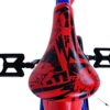 Turbo Crew Kinderfahrrad - Jungen - 14 Zoll - Blau/Rot - Zwei Handbremsen