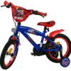 Turbo Crew Kinderfahrrad - Jungen - 14 Zoll - Blau/Rot - Zwei Handbremsen