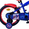 Turbo Crew Kinderfahrrad - Jungen - 16 Zoll - Blau/Rot - Zwei Handbremsen