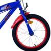 Turbo Crew Kinderfahrrad - Jungen - 16 Zoll - Blau/Rot - Zwei Handbremsen