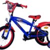 Turbo Crew Kinderfahrrad - Jungen - 16 Zoll - Blau/Rot - Zwei Handbremsen