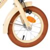 Volare Ashley Kinderfahrrad - Mädchen - 12 Zoll - Creme - Zwei Handbremsen