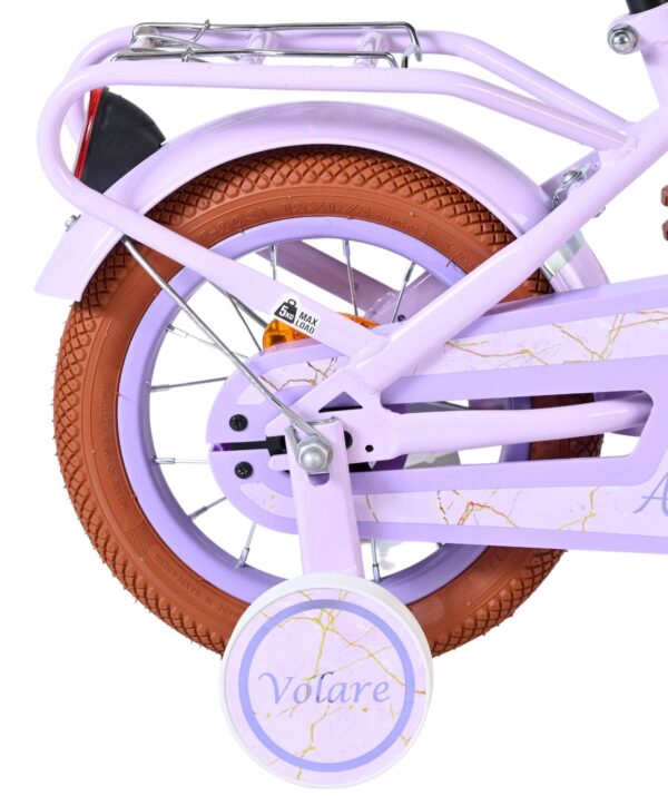 Volare Ashley Kinderfahrrad – Mädchen – 12 Zoll – Lila