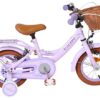 Volare Ashley Kinderfahrrad - Mädchen - 12 Zoll - Lila - Zwei Handbremsen