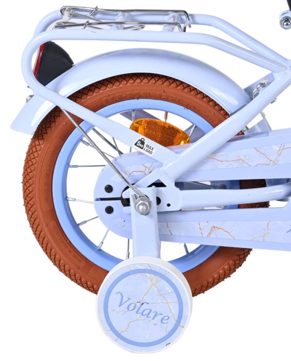 Volare Ashley Kinderfahrrad – Mädchen – 12 Zoll – Pastellblau