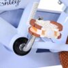 Volare Ashley Kinderfahrrad – Mädchen – 12 Zoll – Pastellblau