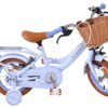 Volare Ashley Kinderfahrrad - Mädchen - 12 Zoll - Pastellblau - Zwei Handbremsen