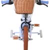 Volare Ashley Kinderfahrrad - Mädchen - 12 Zoll - Pastellblau - Zwei Handbremsen