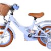 Volare Ashley Kinderfahrrad - Mädchen - 12 Zoll - Pastellblau - Zwei Handbremsen