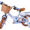 Volare Ashley Kinderfahrrad - Mädchen - 12 Zoll - Pastellblau - Zwei Handbremsen