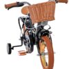 Volare Ashley Kinderfahrrad – Mädchen – 12 Zoll – Schwarz