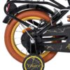 Volare Ashley Kinderfahrrad - Mädchen - 12 Zoll - Schwarz - Zwei Handbremsen