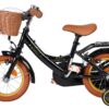 Volare Ashley Kinderfahrrad - Mädchen - 12 Zoll - Schwarz - Zwei Handbremsen