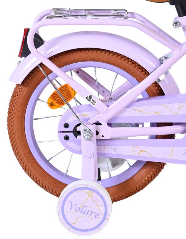Volare Ashley Kinderfahrrad – Mädchen – 14 Zoll – Lila