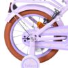 Volare Ashley Kinderfahrrad - Mädchen - 14 Zoll - Lila - Zwei Handbremsen