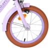 Volare Ashley Kinderfahrrad - Mädchen - 14 Zoll - Lila - Zwei Handbremsen