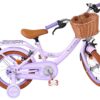 Volare Ashley Kinderfahrrad - Mädchen - 14 Zoll - Lila - Zwei Handbremsen