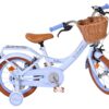 Volare Ashley Kinderfahrrad - Mädchen - 14 Zoll - Pastellblau - Zwei Handbremsen